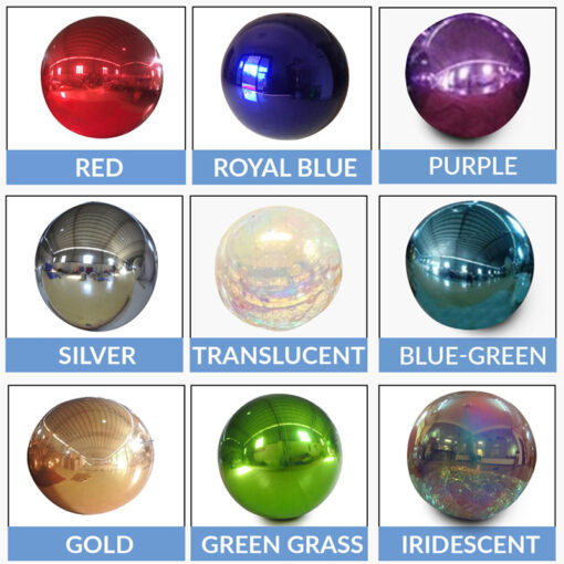 mirror ball color chart